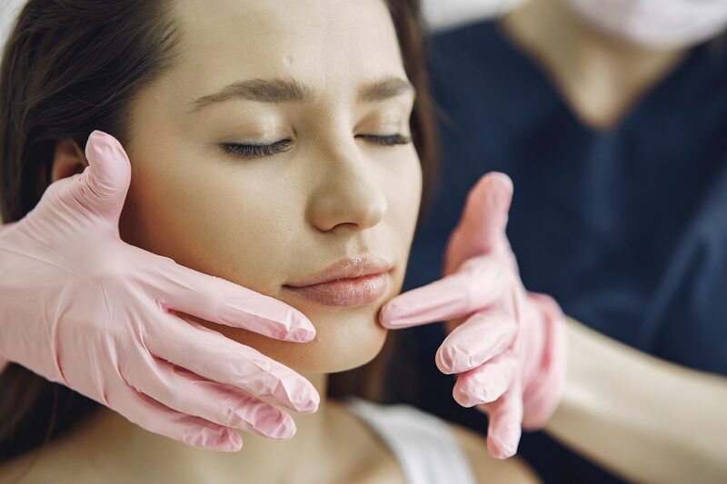 Cheek sculpting treatment