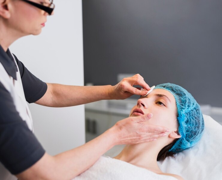 Dilated blood vessels